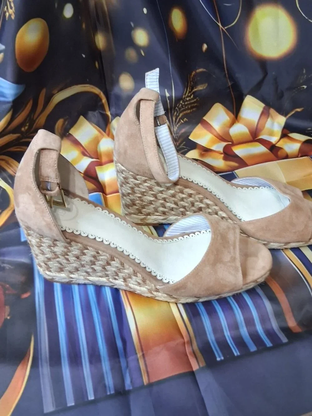 1901 Nadine Espadrille Wedge Sandal.